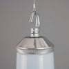 Aluminium CEiling hook on a vintage industrial ceiling light