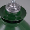 Close up of a vintage thorlux pendant aluminium hanging gallery