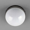 a small round surface mount vintage opaline light