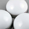 a small round surface mount vintage opaline light