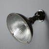Holophane Industrial Wall Light with Prismatic Reflector, 1940s