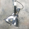 A vintage industrial aluminium cargo ceiling pendant light.