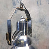 A vintage industrial aluminium cargo ceiling pendant light.