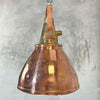 Shop our vintage copper ceiling light. Ideal Industrial style farmhouse kitchen lighting and compatible with LED light bulbs. Worldwide shipping available.