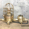 Shop the industrial brass table lamp a reclaimed lamp from an old ship restored for modern interiors.