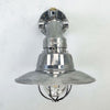 Explosion proof wall sconce in aluminium manufactured by DTS an Italian company. Reclaimed lighting restored and suitable for outdoor use.