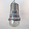 Large Aluminium Vintage Explosion Proof Lighting by EOW restored with new electrical components by Loomlight