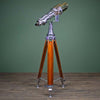 Shop for large antique Nikon 20 x 120 binocular telescope made in Japan by Nippon Kogaku mounted to large hard wood tripod. These are big eye binoculars ideal for long distance viewing. We ship them worldwide with free delivery