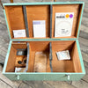 Wooden storage box for the Fuji Meibo 15x80 vintage binoculars complete with paperwork