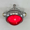 A reclaimed red industrial spotlight for wall or ceiling lighting. Small but robust these quirky lamps will add authentic industrial character to any interior. They can be used with conduit piping where surface mounted electrical cables are required.