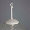Retro Cross-Cut Glass Globe Pendant Lighting