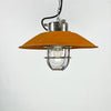 If you are after an authentic vintage industrial pendant light then the Kokosha steel cage pendant is ideal. With a bespoke rust applied to the shade this cage light has bags of rustic charm. Reclaimed and professionally restored by hand to modern lighting standards by Loomlight and ready for contemporary interiors.