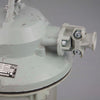 Close up of vintage industrial ceiling light