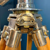 A.h.Hall & Bros vintage hard wood and bronze vintage tripod for the fuji meibo 15x80 vintage binoculars