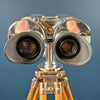 The Fuji Meibo 15×80 binoculars are purpose-built for marine navigation, fishing, and scientific or government observation. A vintage professional-use optical instrument manufactured in Japan by Fuji Photo Optical Co., Ltd. (later known globally under the “Fujinon” name), these big eye binoculars combine a massive 80 mm objective lens, 15× magnification, and rock-solid construction for reliable performance in the harshest environments. Professionally restored by Loomlight and paired with tripod
