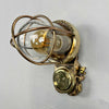 Vintage brass wall sconce by Tranberg reclaimed and restored by Loomlight