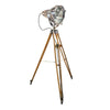 Mid Century Industrial British Watts Tripod Floor Lamp