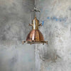 Small Copper Wiska Cargo Ceiling Light