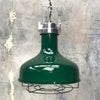 racing green industrial pendant
