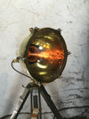 Japanese Brass Search Light Tripod