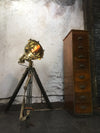 Japanese Brass Search Light Tripod