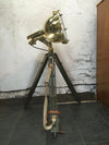 Japanese Brass Search Light Tripod