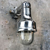 Reclaimed industrial style explosion proof aluminium outdoor wall light