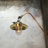 Industrial Cantilever Wall Pendant - Green Shade