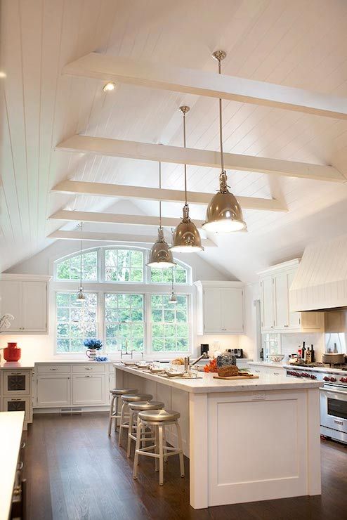 Lighting for vaulted ceilings or tall ceilings