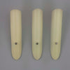 3 retro curved glass wall sconce uplighters with a yellowy tint for soft warm illumination