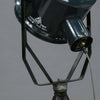 Hungarian Military Searchlight Floor Lamp on Wooden Tripod
