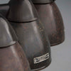 Black Bakelite Vintage German Industrial Pendant Lights (1950s)