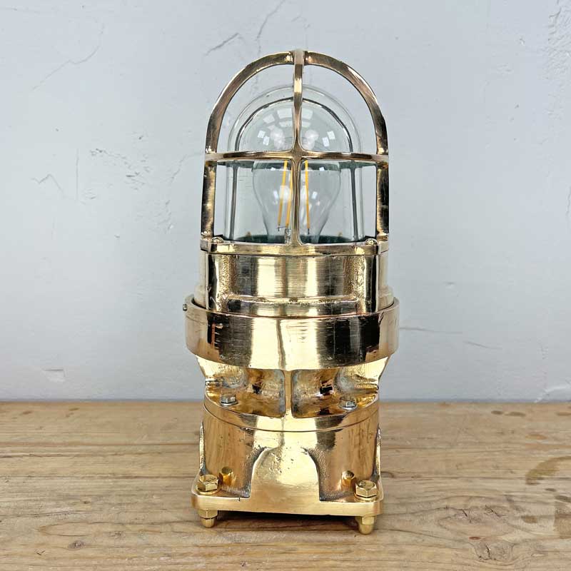 Shop the bronze industrial table lamp. It is a vintage desk lamp with LED light bulb, fully refurbished.Worldwide shipping available. brass desk lamp made by Pauluhn of USA.