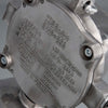 Manufacturers plate on vintage industrial light fitting