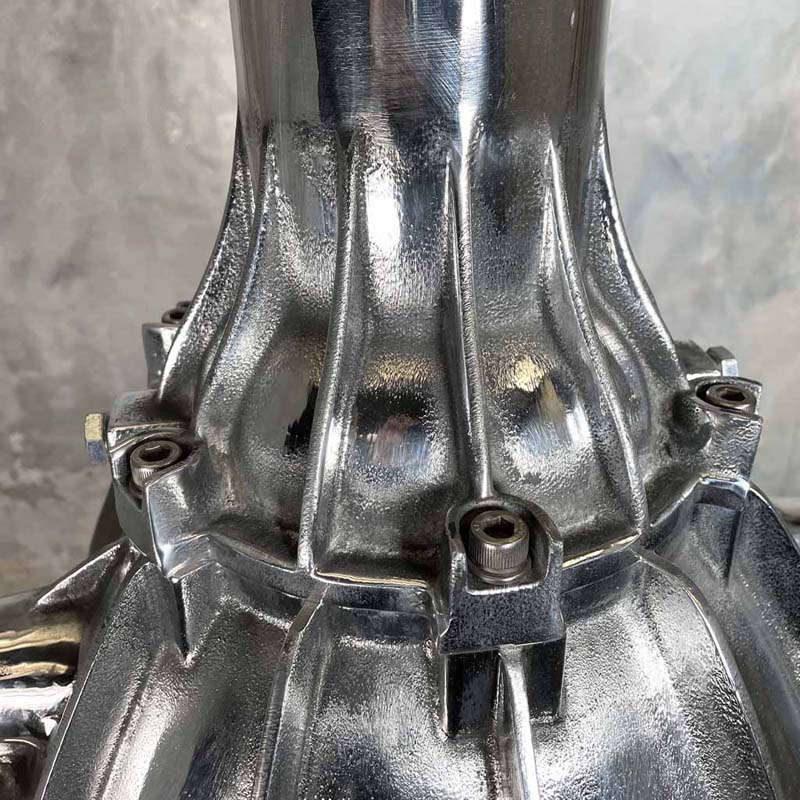 Large explosion proof aluminium vintage industrial ceiling light