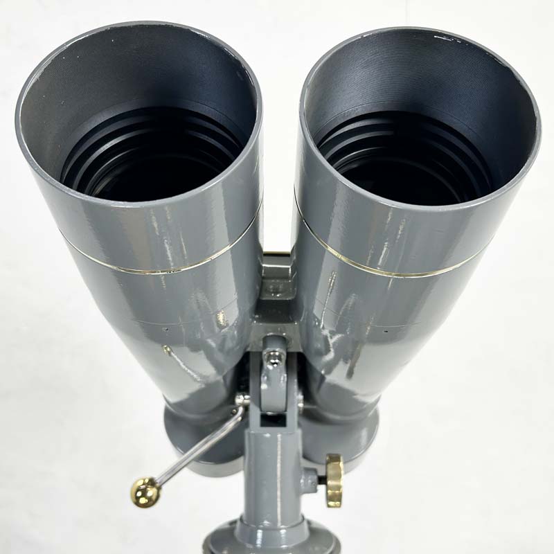 Japanese Fuji Meibo Observation Binoculars 15 x 80 with 4 degree field of view and matching tripod mount.