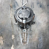 Retro industrial cast aluminium explosion proof, single tube striplight with LED tubes. 