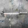 Retro industrial cast aluminium explosion proof, single tube striplight with LED tubes. 