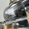 Vintage industrial strip light in polished aluminium with Edison LED tubes and flameproof glass tubes. By Daeyang a Korean manufacturer of Industrial grade fixtures & fittings.