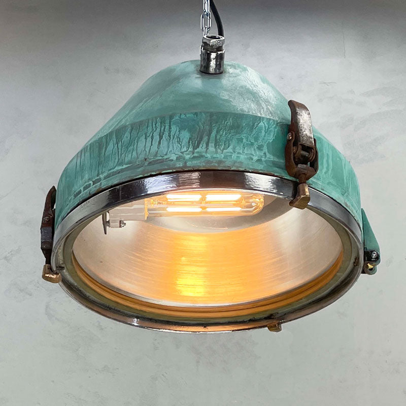 Verdigris pendant hot sale light